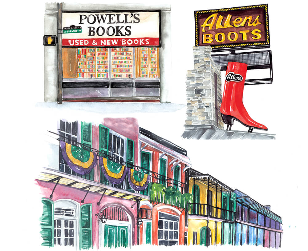 Illustration Swiss Cottage Designs